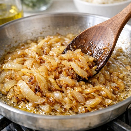 Cheese And Onion Pasty Recipe 4 Step 2: Caramelize Your Onions