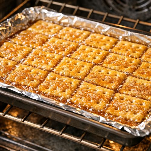 Club Cracker Christmas Crack Recipe 6 Step 4: Bake Until Golden