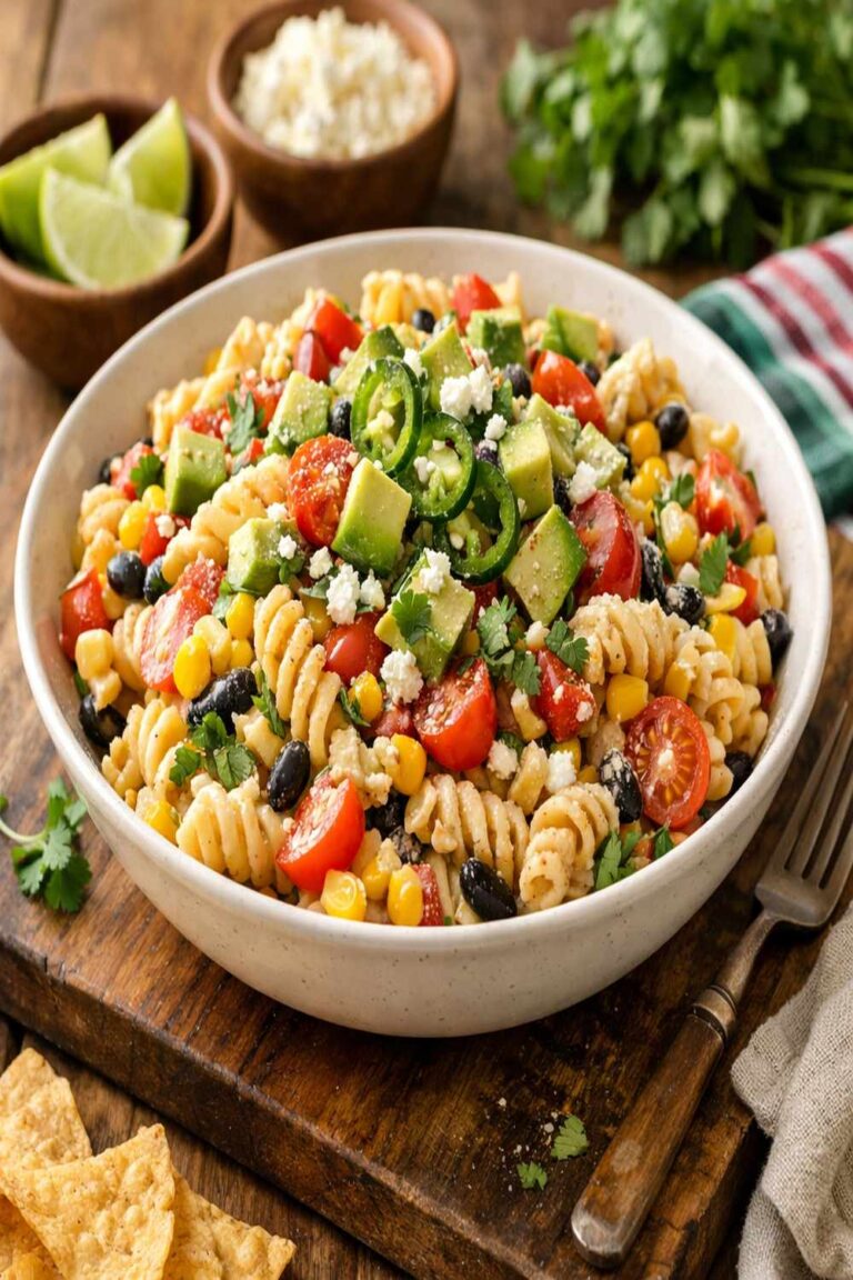 Cold Mexican Pasta Salad Recipe