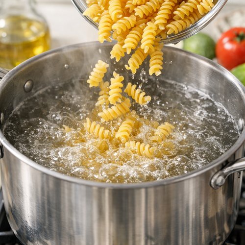 Cold Mexican Pasta Salad Recipe 3 Step 1: Bring Water to a Rolling Boil and Cook Your Pasta