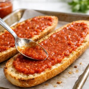 Easy Baguette Pizza Recipe Minutes step 4