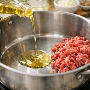 Ground Beef Bowl Recipe Under step 1