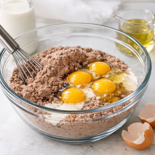 Step 1: Combine Your Dry Cake Layer