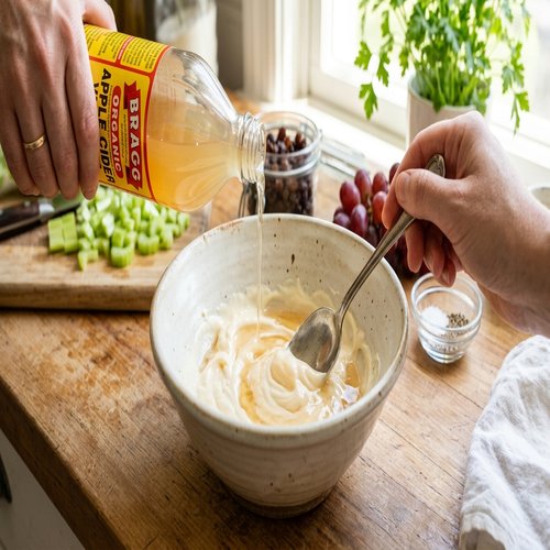 Chicken Salad With Raisins Recipe 4 Step 2: Create Your Mayo Base